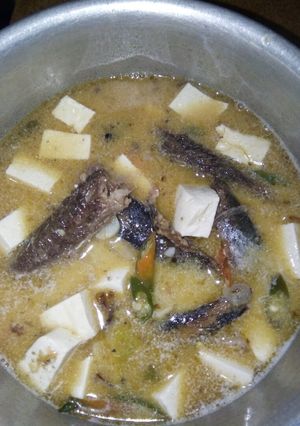 Foto resep Tongkol & Tahu kuah Santan