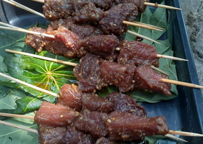 Resep: Sate daging Sederhana Dan Enak