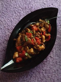 Foto resep Ayam paprika teriyaki