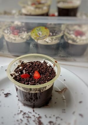 Foto resep Puding blackfores