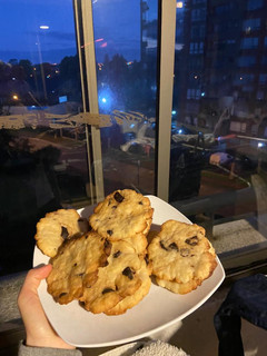 Una foto de Galletas con chips de chocolate