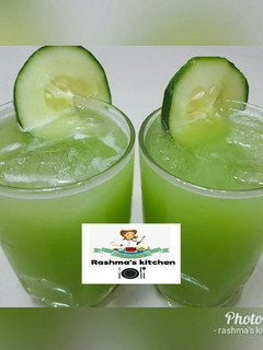 A picture of Cucumber lemonade.