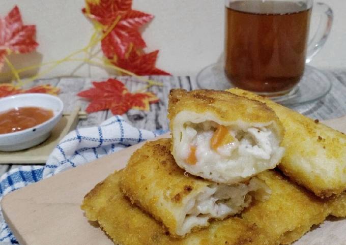 115. Risoles Cream Cheese Rogout Ayam