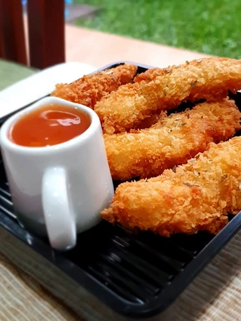 Cara Gampang Membuat Resep  Ikan dori goreng tepung saos garlic mayo yang Enak, Bikin Ketagihan