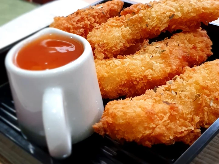Cara Gampang Membuat Resep  Ikan dori goreng tepung saos garlic mayo yang Bikin Ngiler, Menggugah Selera