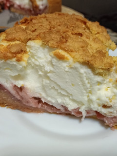 Una foto de Tarta Yogurt y Fresas