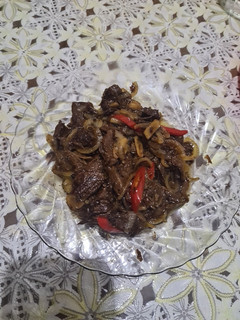 Foto resep Daging sapi saos bulgogi
