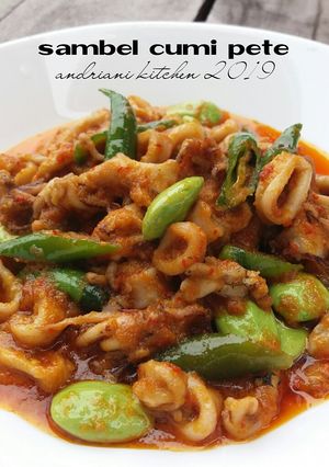 Foto resep Sambel cumi pete