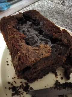 Una foto de Budín de Cacao y banana