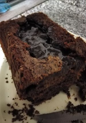 Una foto de Budín de Cacao y banana