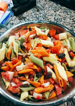 Una foto de Ensalada fría de fideos