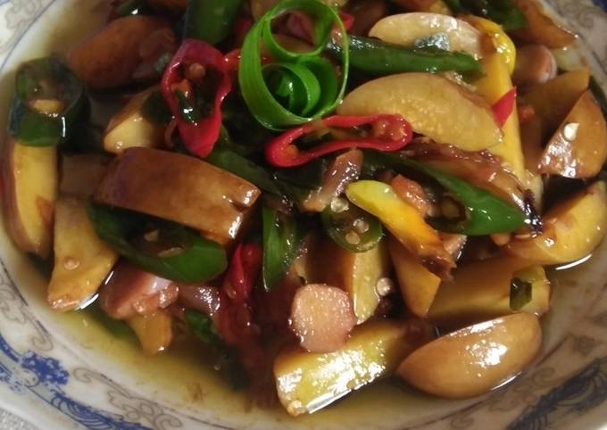 Yuk intip, Cara termudah bikin Tumis Jengkol Lada Hitam  sesuai selera