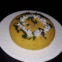 A picture of Instent Besam dhokla.