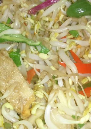 Foto resep Tumis toge oncom merah