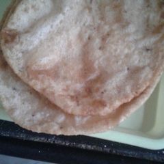 Ajwain poori A picture of Ajwain poori.