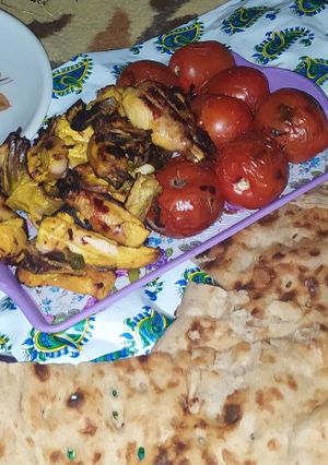 عکسی از دستور کباب اتیشی