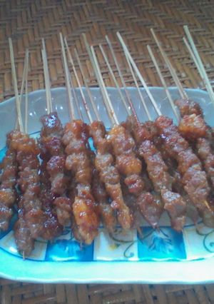 Foto resep Sate Sapi Enak & Empuk #FestivalResepAsia #Indonesia #Daging sapi