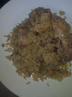 A picture of Chicken Pilau.