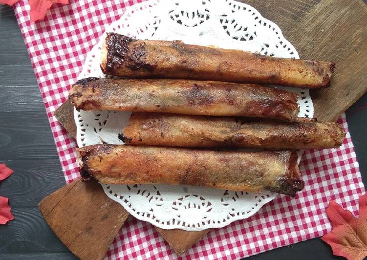 {Resep Pisang Coklat Karamel Anti Ribet