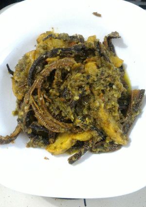 Foto resep Belut Goreng Cabe Ijo (Baluik Goreng Lado Ijau)