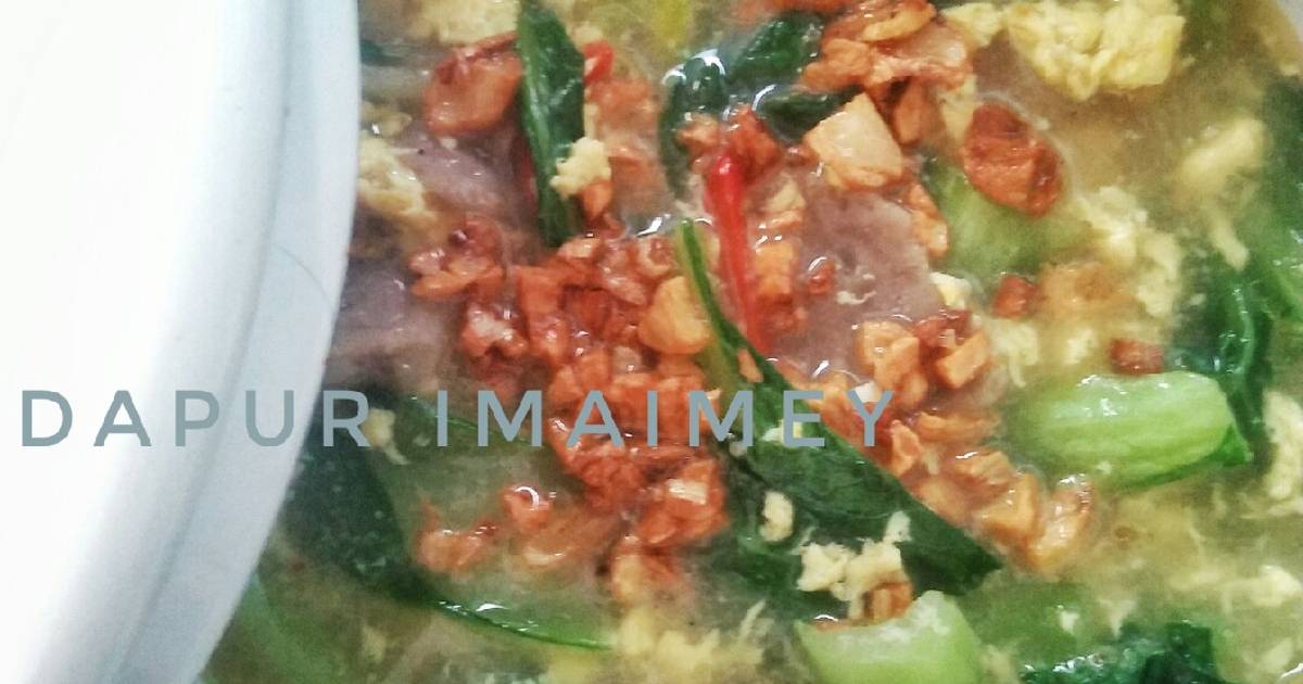 Resep Sawi Daging Orak Arik Telur Oleh Imaimey Cookpad