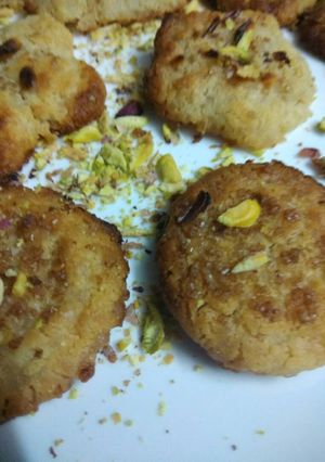 A picture of Coconut Lemon cookies.