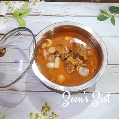 A picture of Gosht Do Pyaza.