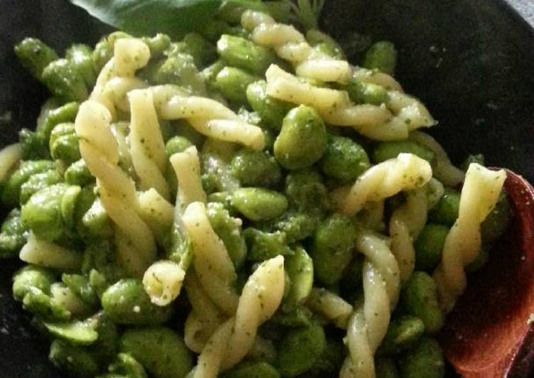 How to Make Super Quick Homemade Edamame pasta