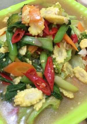 Foto resep Capcay kuah kental