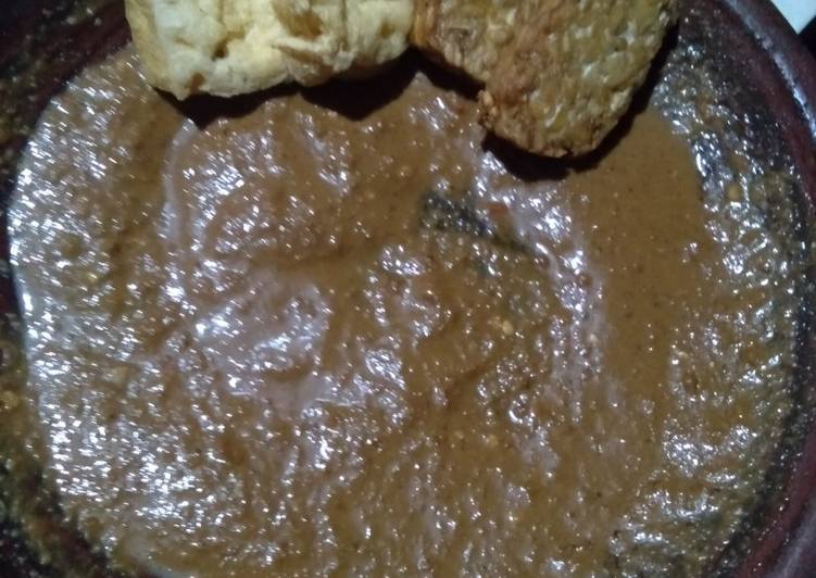 Sambal kacang simpel🥜