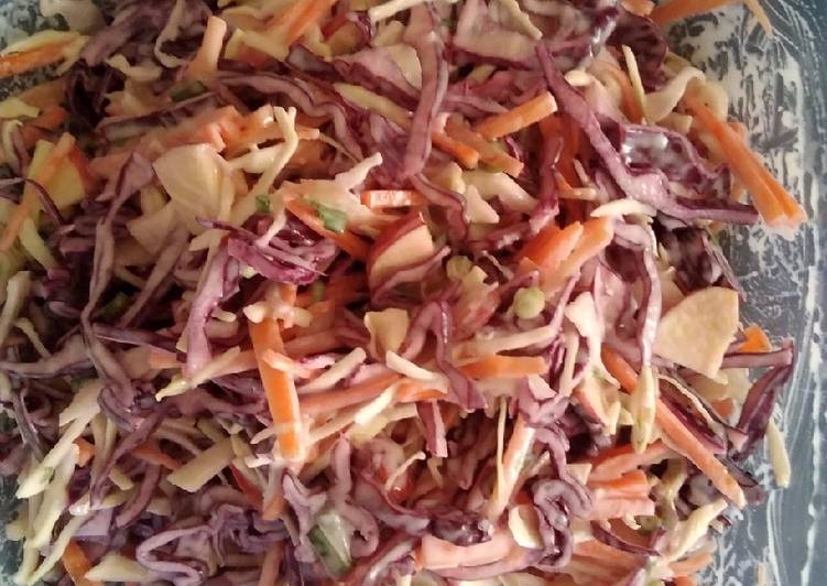 How to Make Favorite Healthier option Coleslaw