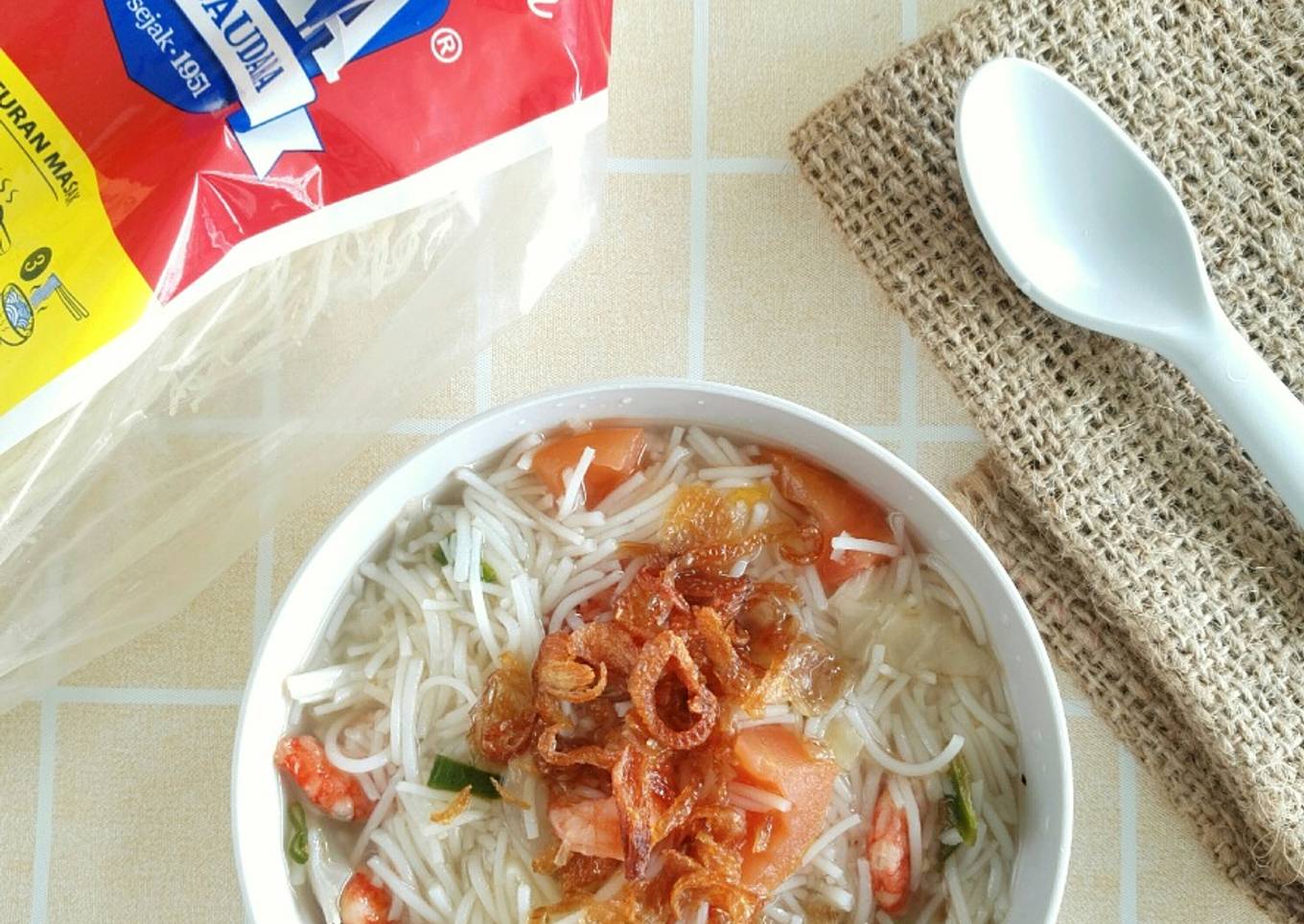 Sop Bihun Udang