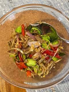 Foto resep Oseng Pete Teri Medan