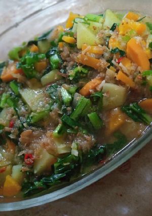 Foto resep Sayur Sawi Hijau Wortel Kentang