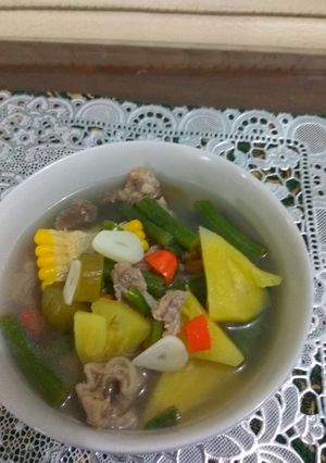 Foto resep Asem asem daging segar