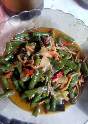 Foto resep Sayur kacang panjang teri