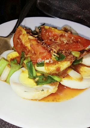 Foto resep Telor siram semur #BikinRamadhanBerkesan #11