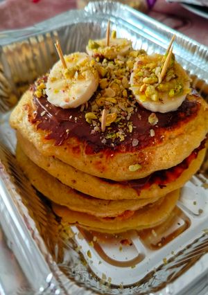 Φωτογραφία της συνταγής Pancakes 🥞...λαχταριστά