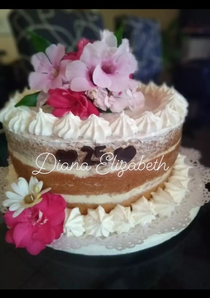 Una foto de Naked cake (torta desnuda)👩‍🍳