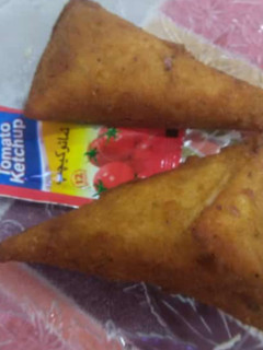 A picture of Chicken Potato Samosa.