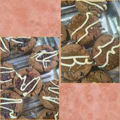 Una foto de Pepas de harina de lenteja y chocolate