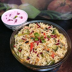 Paneer Makhani Biryani A picture of Paneer Makhani Biryani.