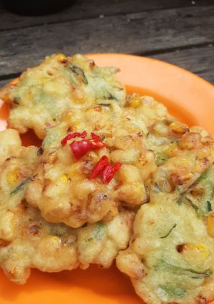 Foto resep Bakwan jagung 3 rasa
