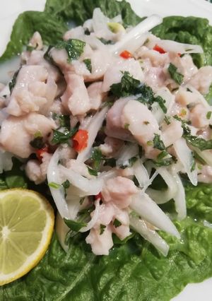 Una foto de Ceviche de pescado