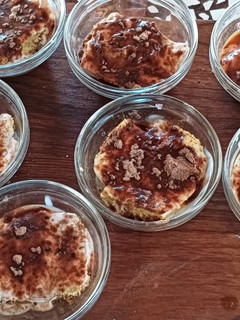 Una foto de Tiramisú fit