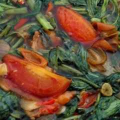 A picture of Tumis Kangkung.