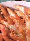 Gambas cozidas