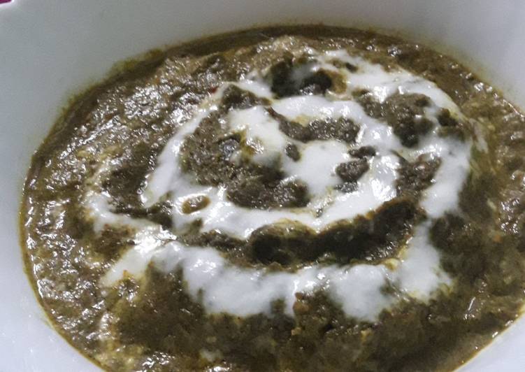 Steps to Prepare Super Quick Homemade Methi palak ke kofte