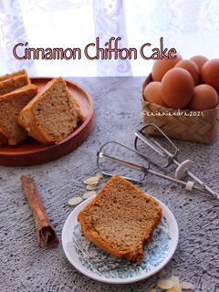 Foto resep Cinnamon Chiffon Cake