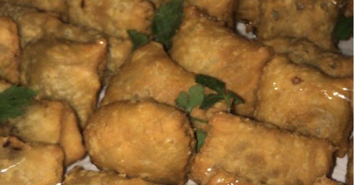 طريقة عمل عجينه البف باللحم على اصولها بطريقة سهلة وسريعة من smonh1212 ...